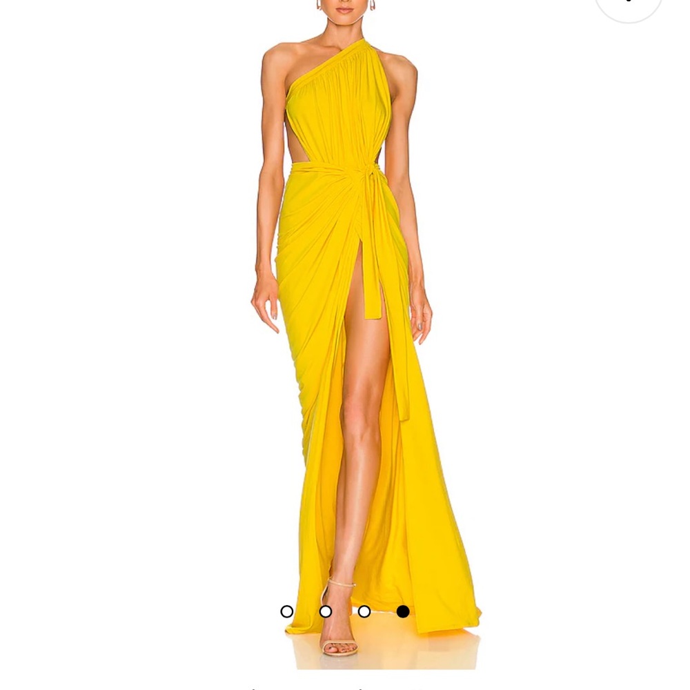 Revolve Yellow J. Angelique Disa Style Gown. NWT.